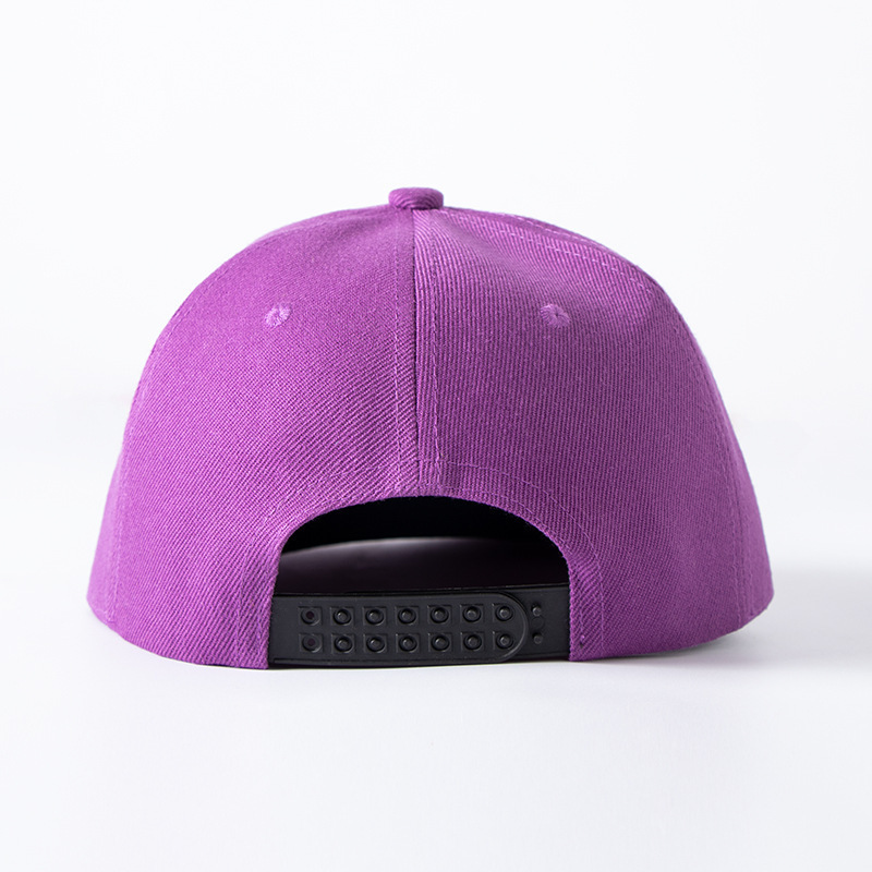 Belief customizable cotton material solid color snapback hats