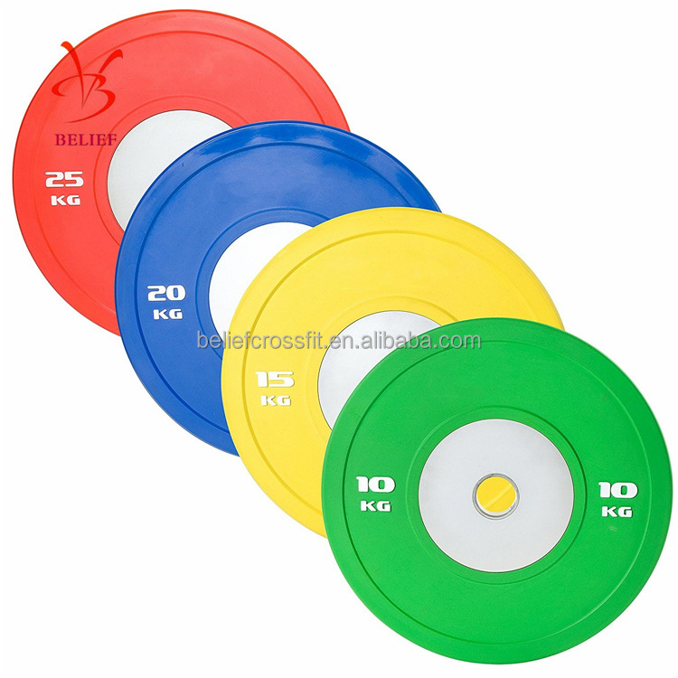 Weight Lifting Competitive Barbell Weight Plates