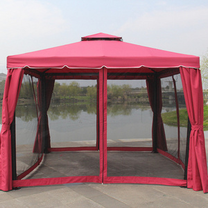 Customized Logo Canopy Commercial Tent Roman Outdoor Gazebo Garden Villa Courtyard Awning Wedding Using Appliance Gazebo