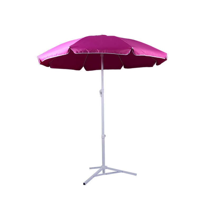 Advertising Outdoor Patio Umbrella Garden Steel 1.7m Open Diameter Beach Parasol Umbrella Outdoor for Restaurant