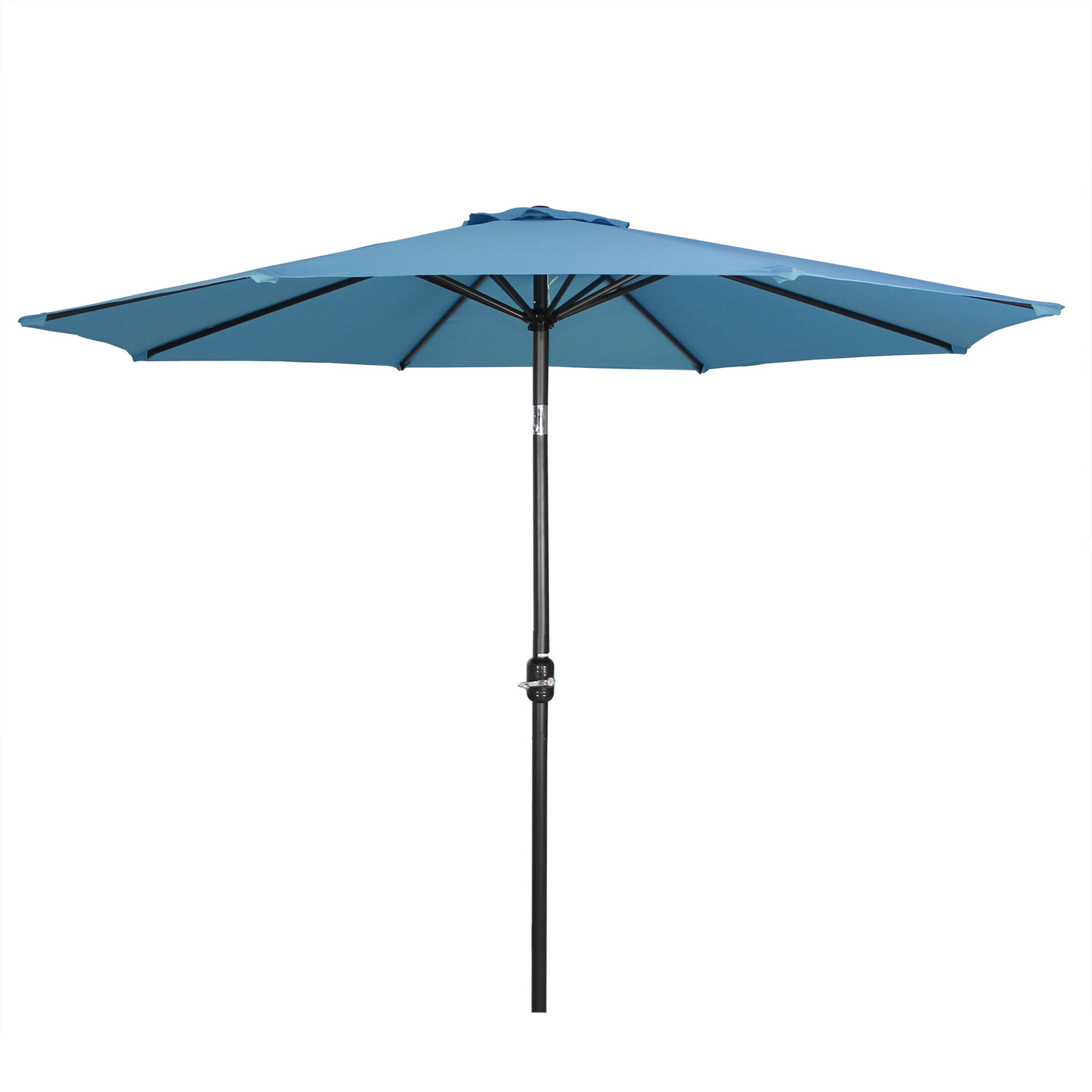 Garden Leisure Sunshade Waterproof Patio Umbrella Iron Steel Stable Structure with Tilt Commercial Customizable Outdoor Umbrella