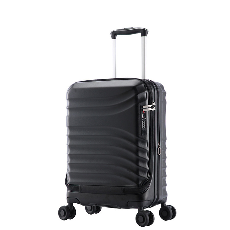 Weekend Outgoing Rolling 4 Wheels Traveling Portable pp Luggage Trolley Bag For Travel