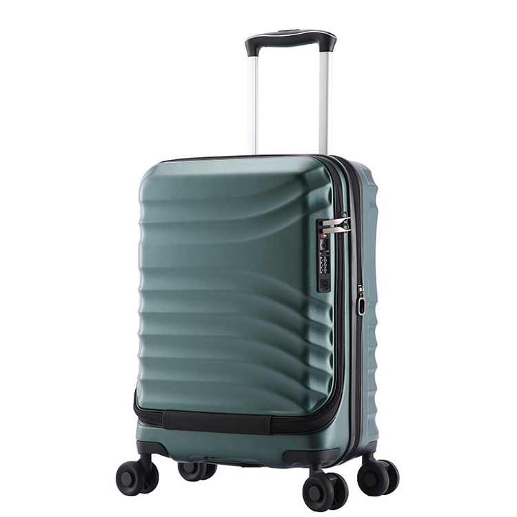 Weekend Outgoing Rolling 4 Wheels Traveling Portable pp Luggage Trolley Bag For Travel