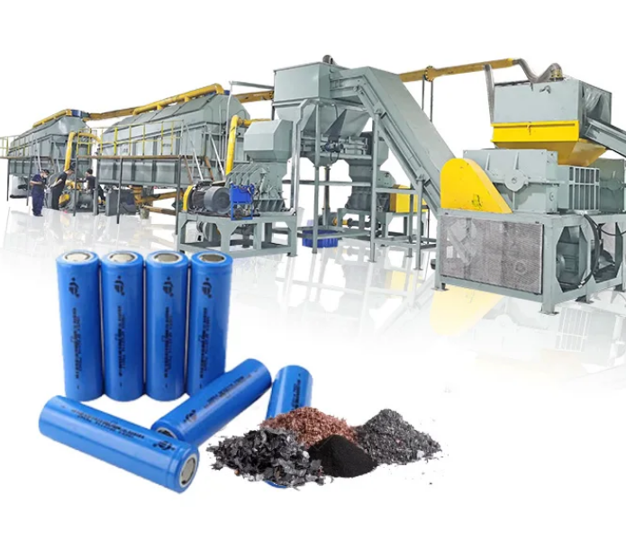 Environmental Friendly Waste Lithium Battery Recycling Plant Li ion Car Lithium Battery Recycling Machine