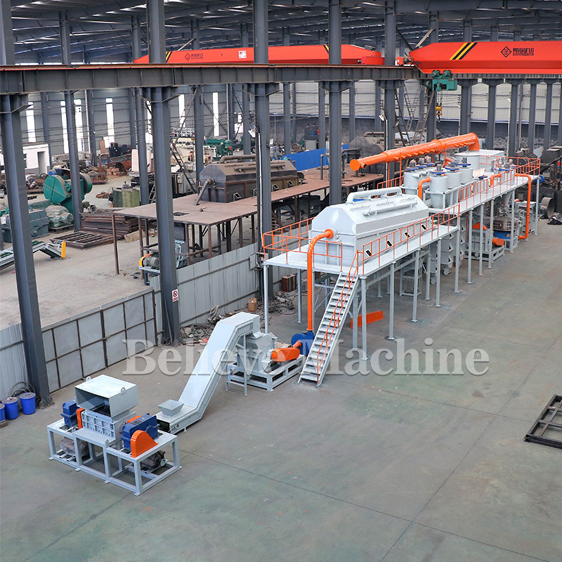 Environmental Friendly Waste Lithium Battery Recycling Plant Li ion Car Lithium Battery Recycling Machine