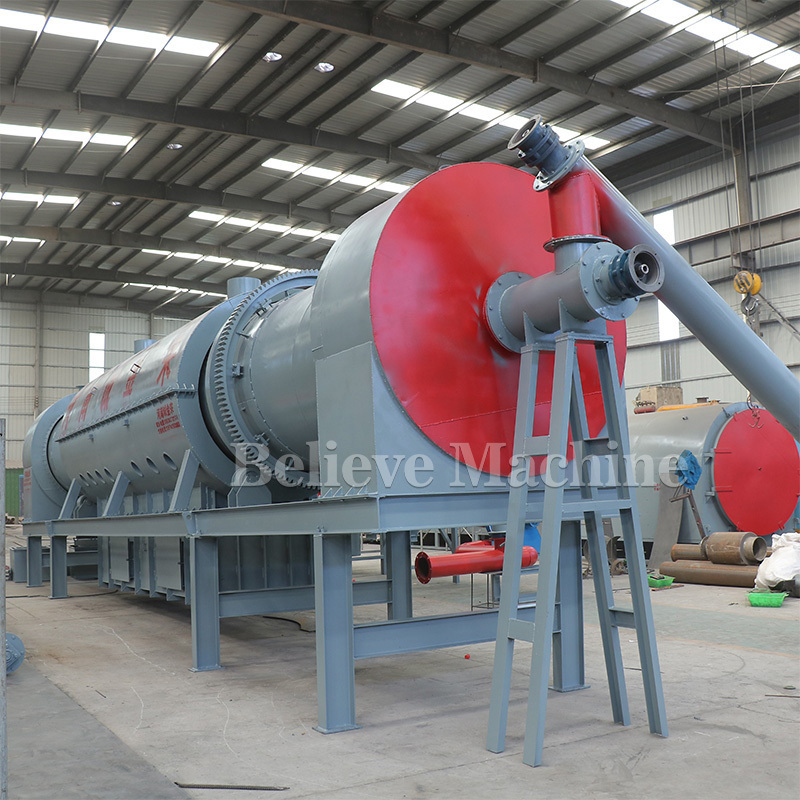 20 years experience pyrolysis furnace for carbon biomass charcoal  carbonization furnace charcoal making machine