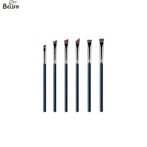 private label custom angular concealer eye tinit precise ultra eyebrow fine angle line thin flat head angled eyeliner brow brush