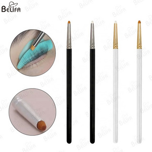 New Customized Logo Eyelash Perm Lash Lift Tool Private Label Laminator Lash Lift Brushes Sturdy Lash Lifting Glue Brush