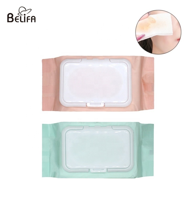 120pcs/pack custom logo disposable water wipes for sensitive skins facial face cleansing makeup remover set wipes