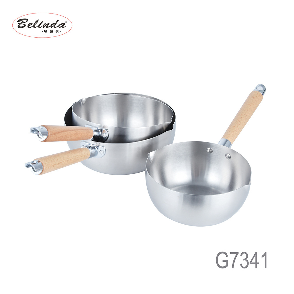 High Quality  Stainless Steel Sauce Pan/Milk Sauce Pan/Soup Pot