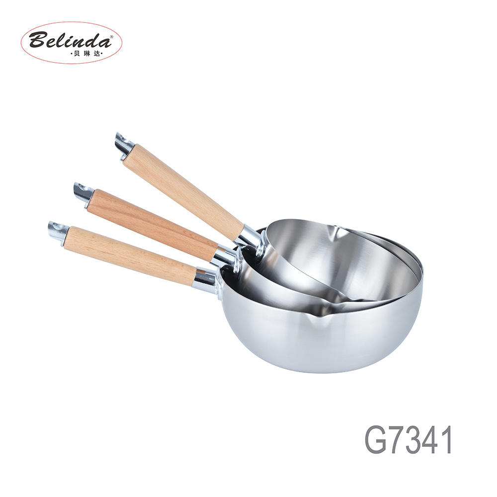 High Quality  Stainless Steel Sauce Pan/Milk Sauce Pan/Soup Pot