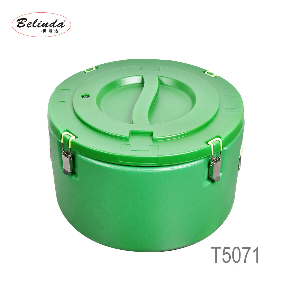 Stainless Steel Heat Temperature Preservation Insulation Barrel Pot Food Barrel Containers Milk Tea Warmer Bucket