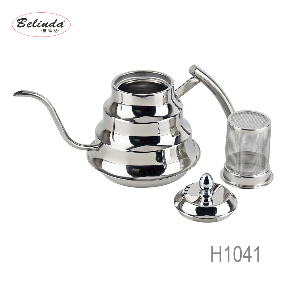 Induction Cooker Home Appliance Stainless Steel Coffee Tea Kettle Pot