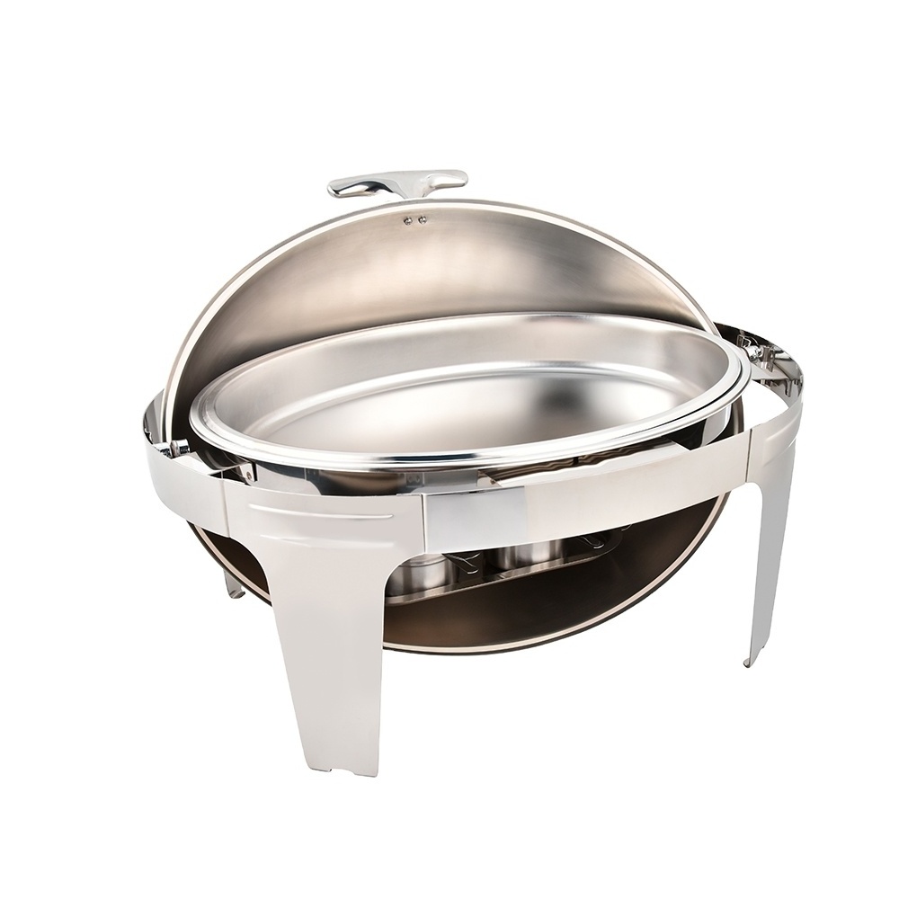 oval shape cover stainless steel chafing dish