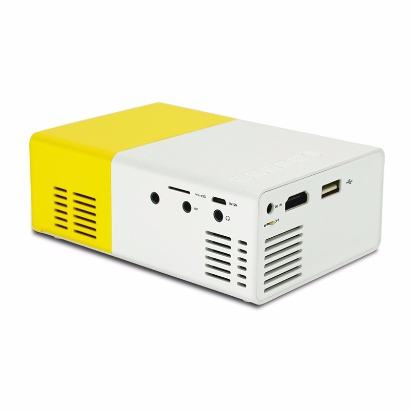 Best Selling Proyector Hd Home Theater Projector Portable hd video proiettore Yellow Mini Projetor