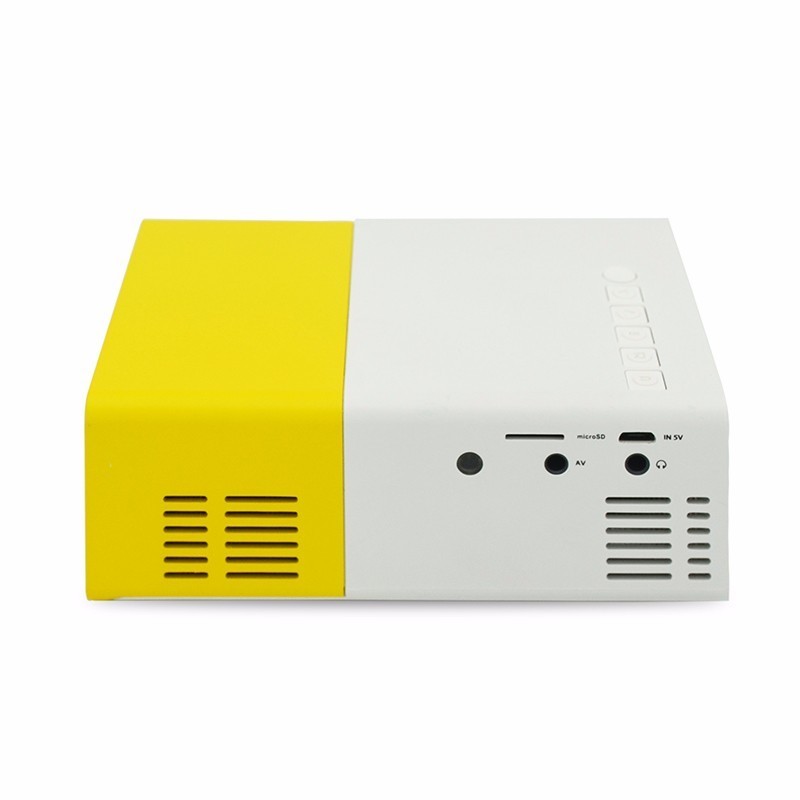 Best Selling Proyector Hd Home Theater Projector Portable hd video proiettore Yellow Mini Projetor