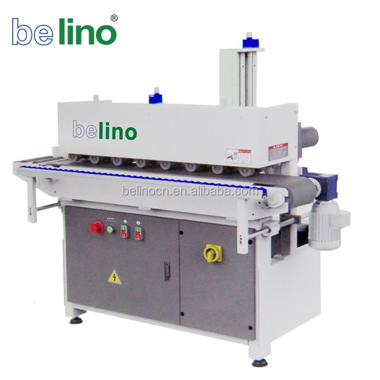 Belino factory unilateral straight line edge sander and polishing machine for irregular wood board