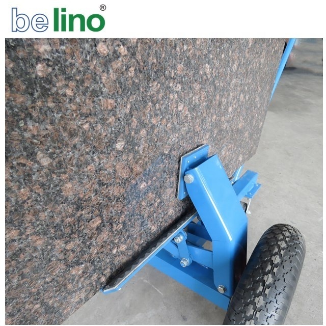 Industrial granite marble slab trolley with Wheelbarrows