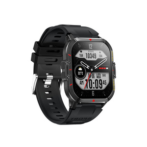 T21 BT Call Heart Rate Blood Oxygen Health Monitor Fitness Sports Outdoor Smart Watch Men IP67 Waterproof