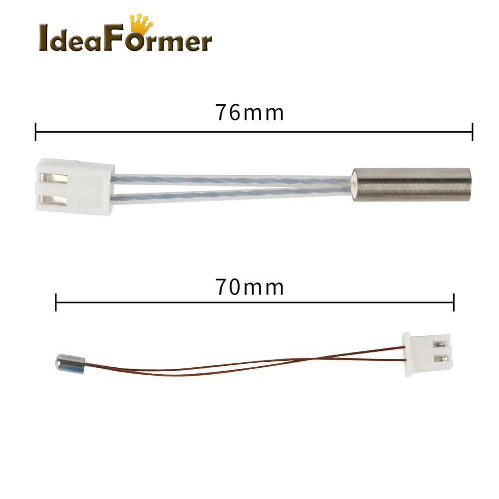 Hotend Kit For Artillery Sidewinder X1 Genius Heated Block Throat E3D Volcano Nozzle 0.4mm Thermistor NTC100K 3D Printer Parts