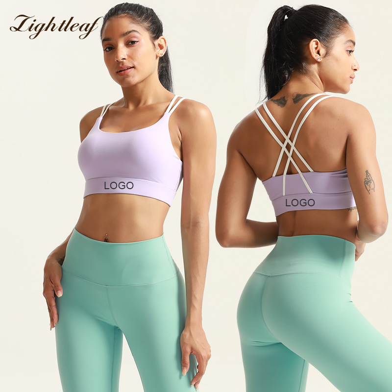 Lightleaf Yoga Activewear Manufacturers Custom Yoga Sets Fitness Women Sportswear Yoga Wear Gym Fitness Women Active Wear Sets