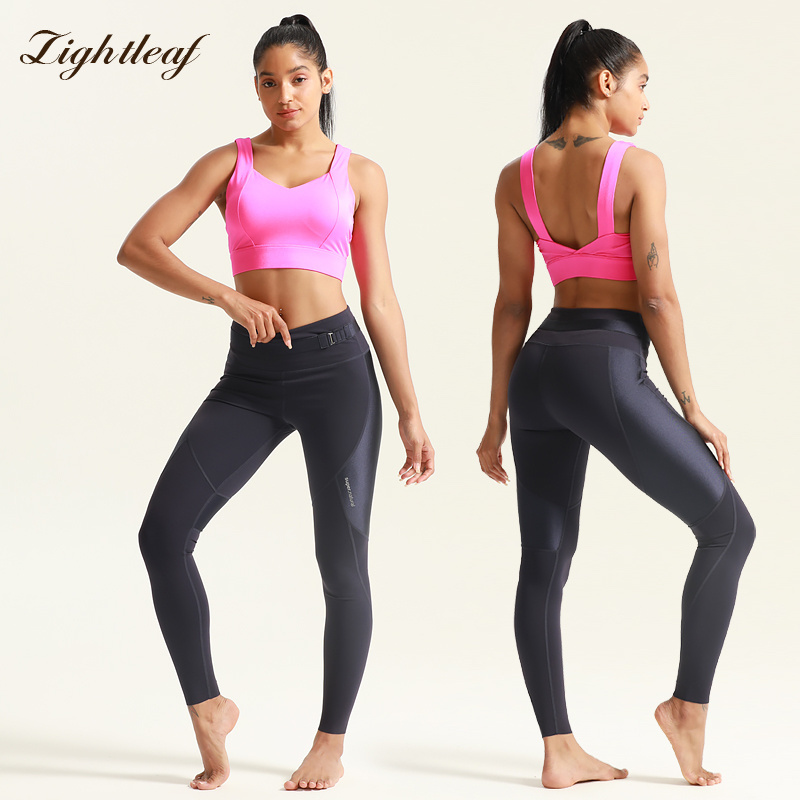 Lightleaf Yoga Activewear Manufacturers Custom Yoga Sets Fitness Women Sportswear Yoga Wear Gym Fitness Women Active Wear Sets