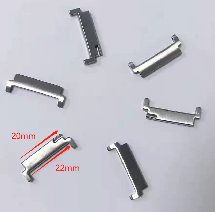 20mm To 22mm Watch Band Adapter Metal Stainless Steel 20mm Smart Strap Connector 20-22mm Watch Adapter