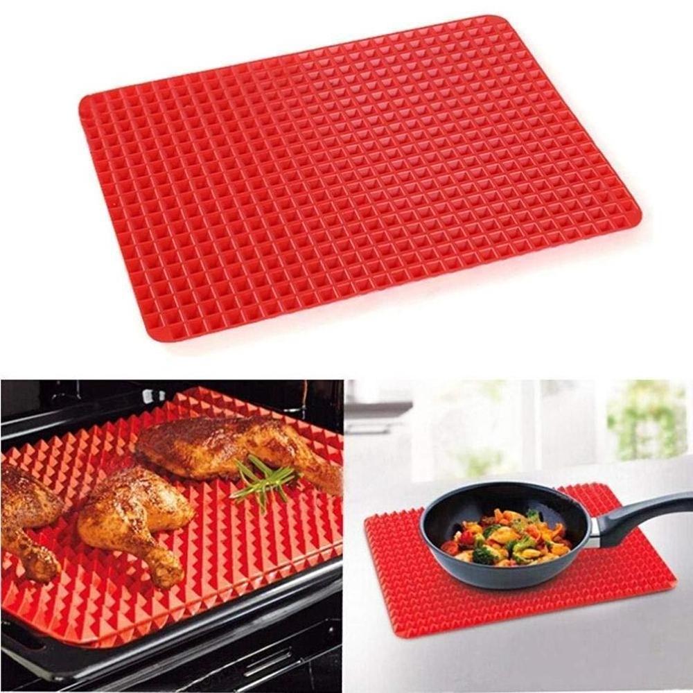 Silicone Baking Mat Pyramid Best Healthy Chef Cooking Sheet