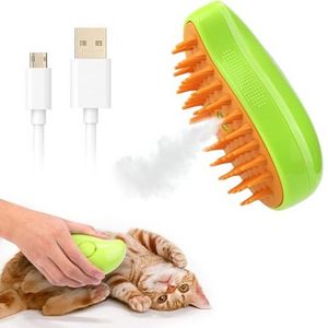 New Brushes Cat Brush - 3 In1 Cat Steamy Brush Small Animals