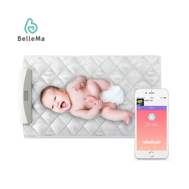 Smart AI Bedroom Baby Breathing Sleep Sleeping Movement Security Sensors Temperature  Cry Detection Monitor With Apps