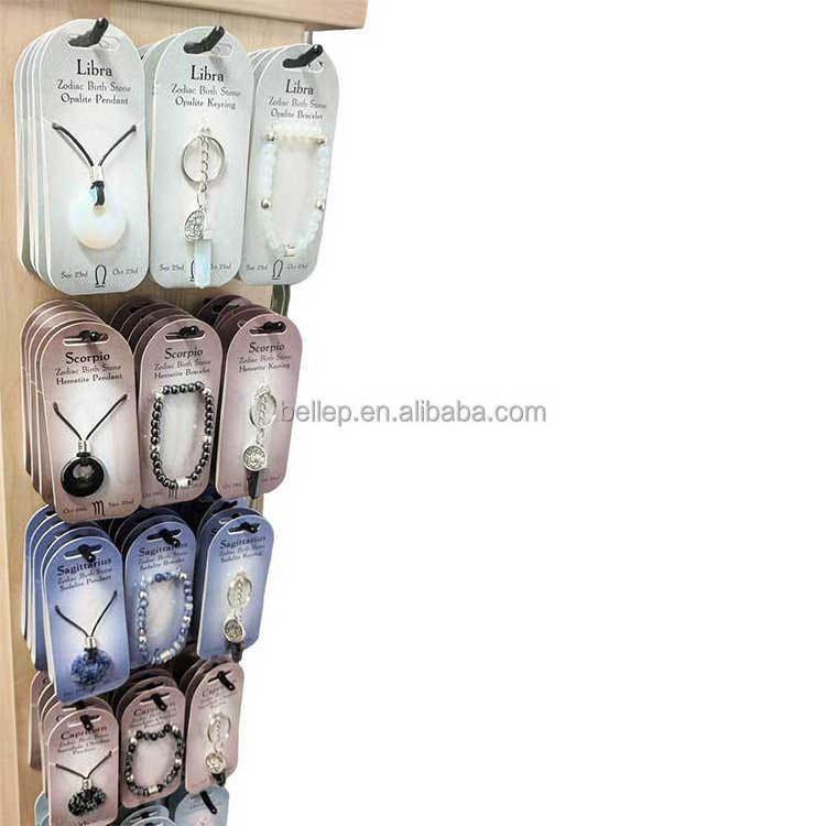 Modern POP Jewelry Shop Floor Wood Display Rack 360 Rotating Jewellery Display Stand For Shop