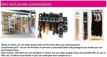 Hot sell  Hot Selling Ombre Full Head Curly Wave Clips in on Synthetic Hair Extensions Hair pieces for Beauty Women