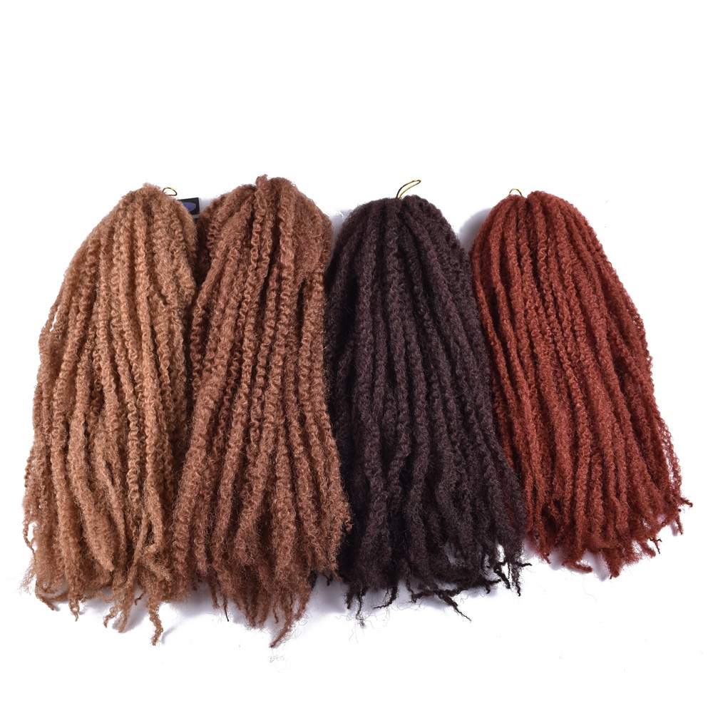 Hot sell wholesale 20 inch afro twist crochet braids afro kinky dreadlocks kinky twist hair afro twist braid