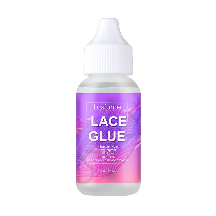 60Ml Private Label Super Hold Lace Wig Adhesive Waterproof Lace Wig Adhesive Glue Clear Lace Glue