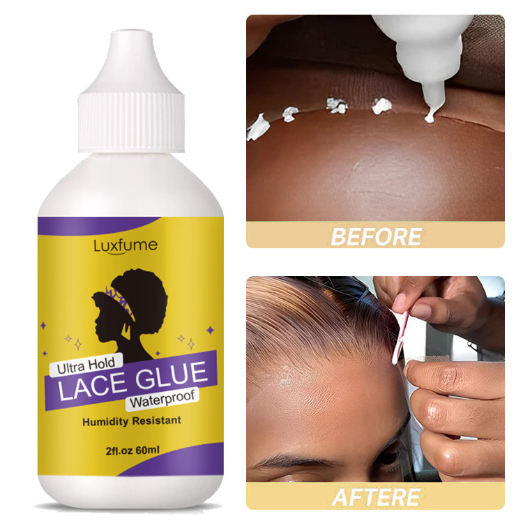 60Ml Quick Dry Strong Hold Lace Wig Glue Hair Replacement Adhesive Glue For Wig