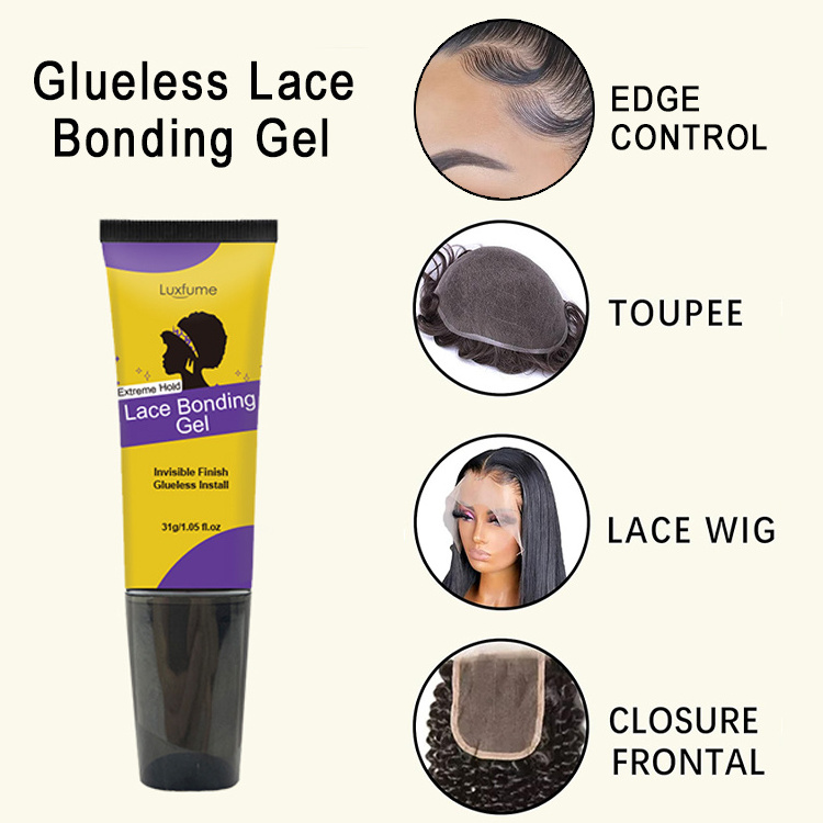 Lace Wig Glue Manufacturers Lace Bonding Gel Strong Hold Lace Adhesive Glue For Wig