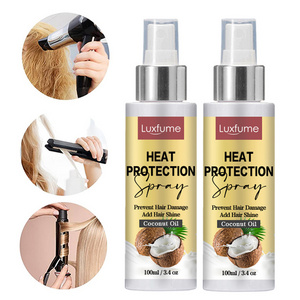 Private Label Repairing Silkening Heat Protector Serum Hair Heat Protection Spray