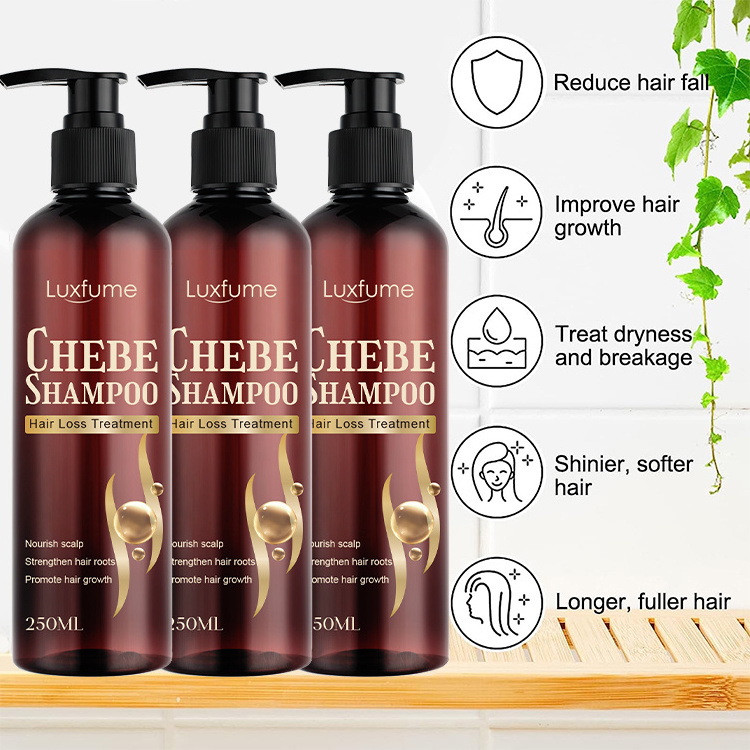 Natural Hair Growth Shampoo Remove Dandruff Nourishing Chebe Based Shampoo