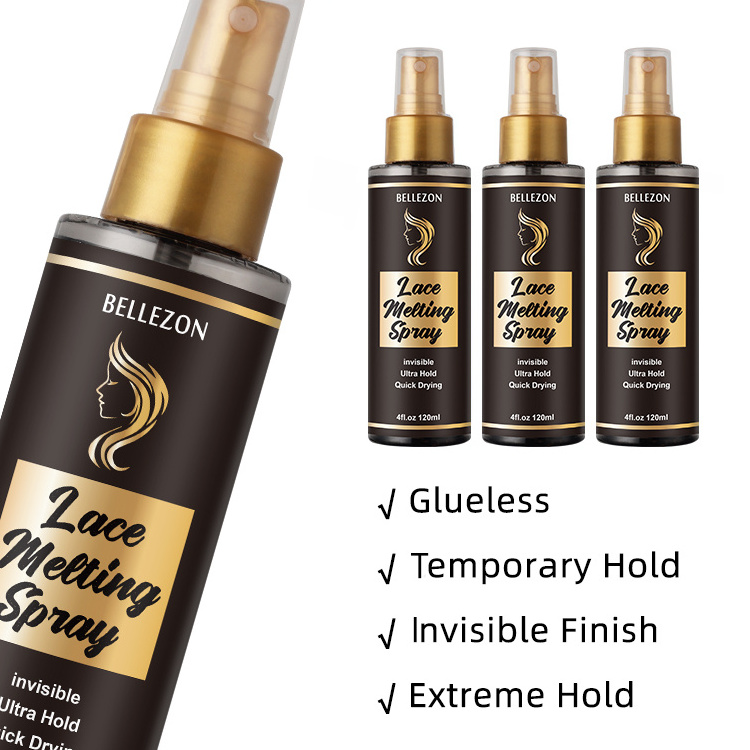 Bellezon Hair Glue Melt Spray Wholesale Melting Spray Holding Spray For Lace Wigs