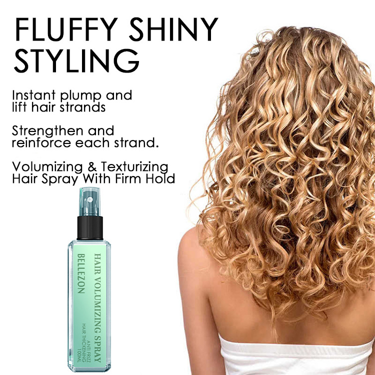 Private Label Hair Thickening Spray Instantly Volume Texture Fluffy Volumizing Hair Spray