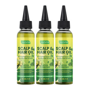 Bellezon Olive Oil Mint Hair Scalp Oil Private Label Nourishing Hair Root Regeneration Hair Growth Scalp Massage Oil