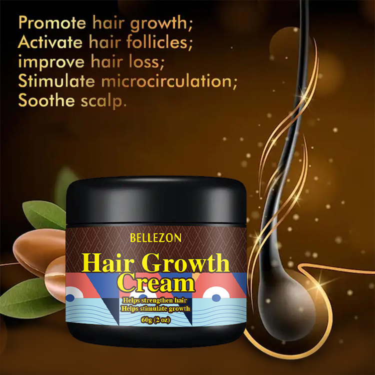 Custom Logo Hair Loss Regrowth Treatment Chebe Hair Cream Hair Growth Cream