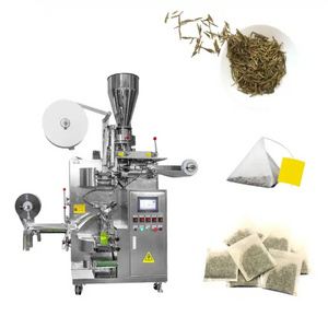 Multi-Function Automatic Dosing Sealing Pyramid Shape Filter Paper Tea Bagging Triangle Dip Tea Bag Packing Machine Manufacturer