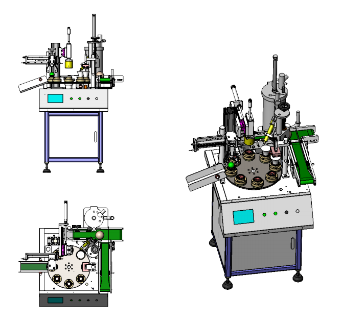 Automatic Factory Glue-Dispenser Manual Adhesive Led Bulb Circular Assembling Board Glue Dispensing Gluing Machines For Led Lamp