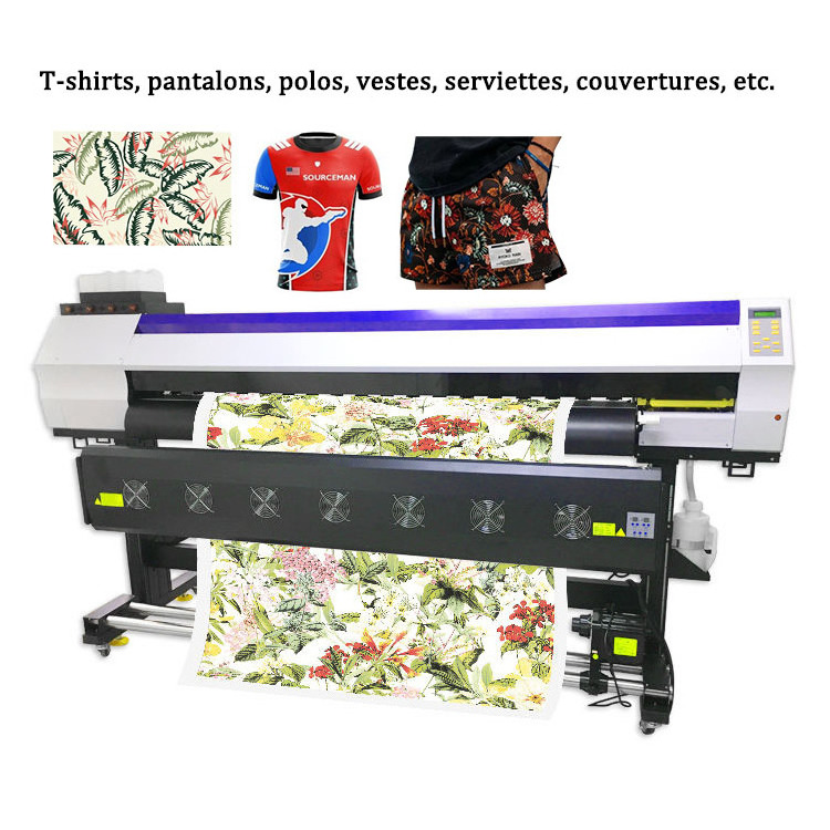 New High Quality Fabric Large Format Digital Printer Imprimante Sublimation 3D Dye Sublimation Printer Machine For T Shirts