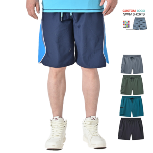 2024 Oem Quick-drying Swimming Trunks Large Size Casual Beach Swim Shorts For Men