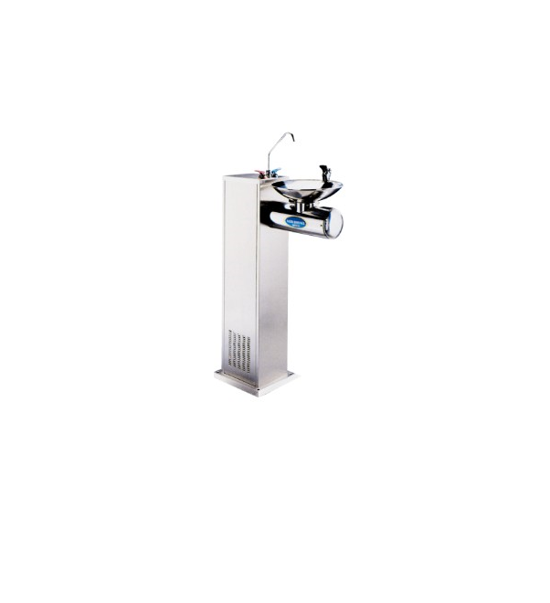 airport stainless steel free standing water dispenser