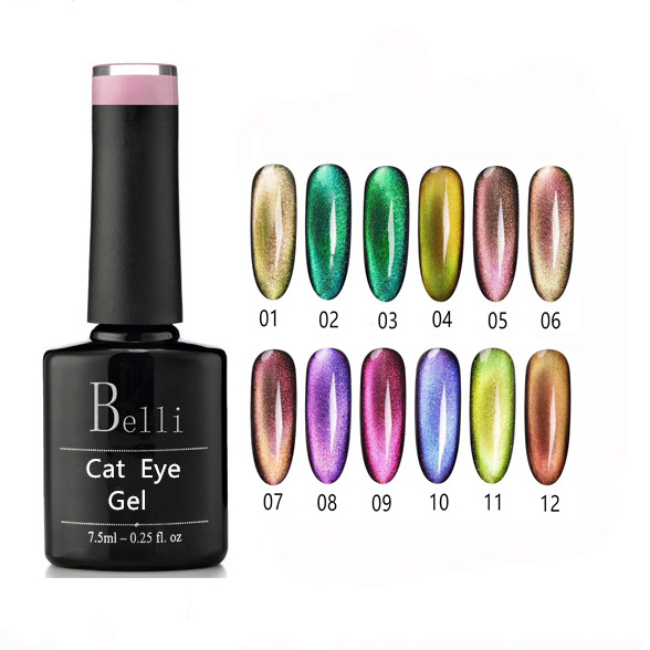 15ml Wholesale 124colors magnet nail polish uv led 3d 5d 9d cat eye gel