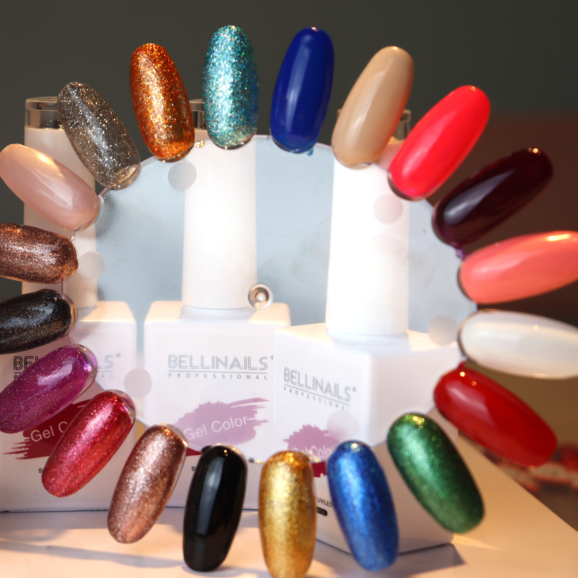 Bellinails Supplier OEM Private Label Wholesale Long Lasting UV Gel Nails Polish 1000+ Colors Fast Dry Soak Off UV Gel Polish