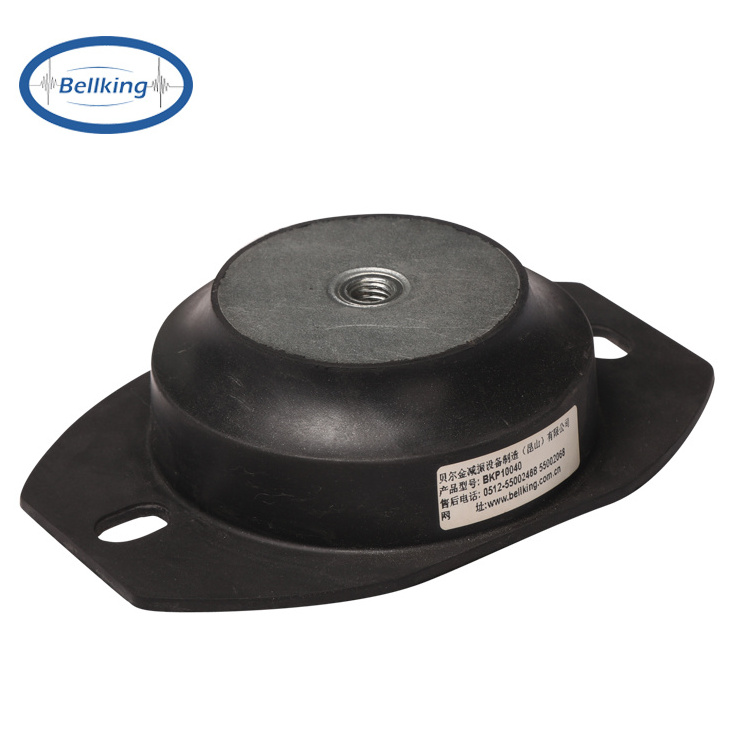 rubber vibration isolation pad for supporting floating floor